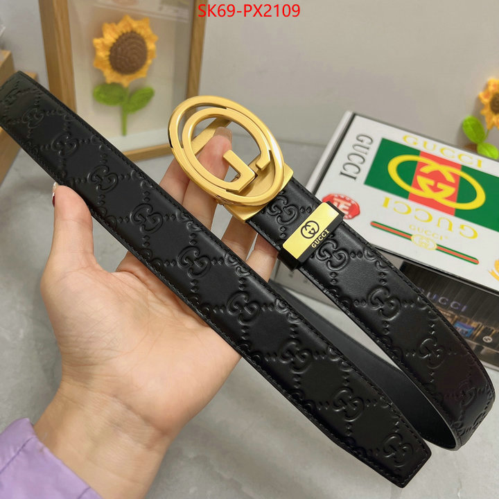 Belts-Gucci best designer replica ID: PX2109 $: 69USD