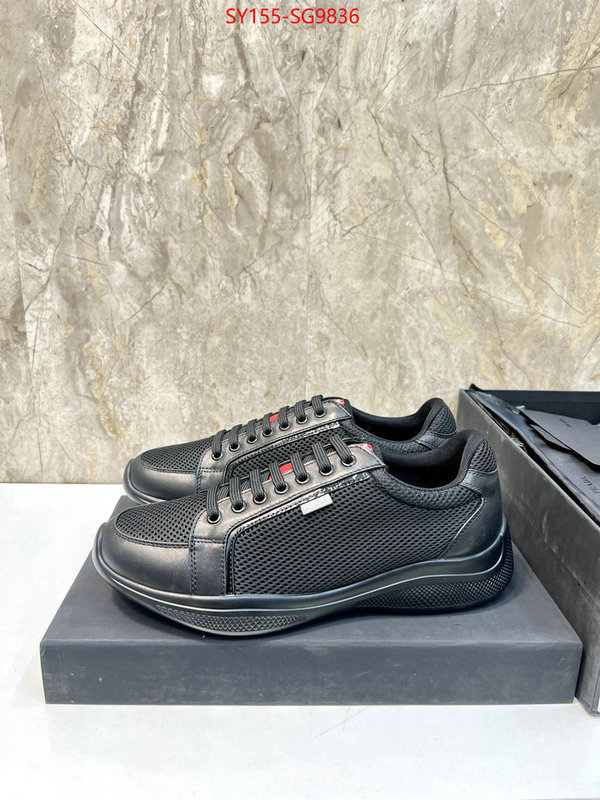 Men shoes-Prada 1:1 replica wholesale ID: SG9836 $: 155USD