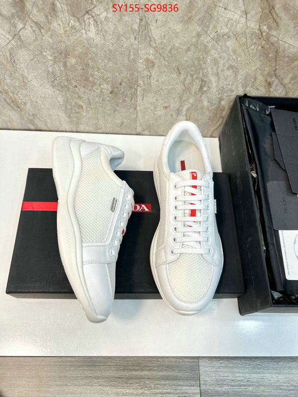 Men shoes-Prada 1:1 replica wholesale ID: SG9836 $: 155USD