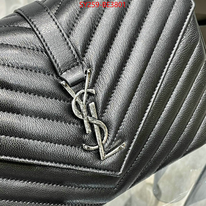 YSL Bags(TOP)-Envelope Series best aaaaa ID: BE3801 $:259USD,