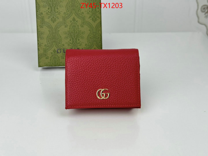 Gucci Bags(4A)-Wallet- high quality perfect ID: TX1203 $: 45USD,