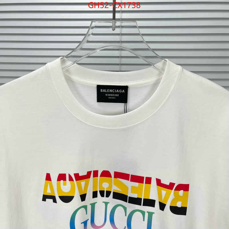 Clothing-Gucci top ID: CX1738 $: 52USD