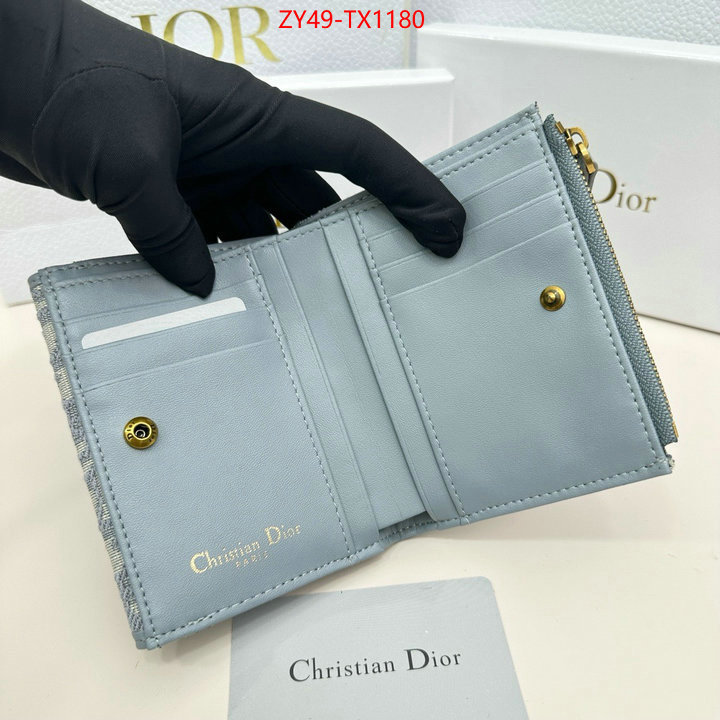 Dior Bags(4A)-Wallet- replicas buy special ID: TX1180 $: 49USD,