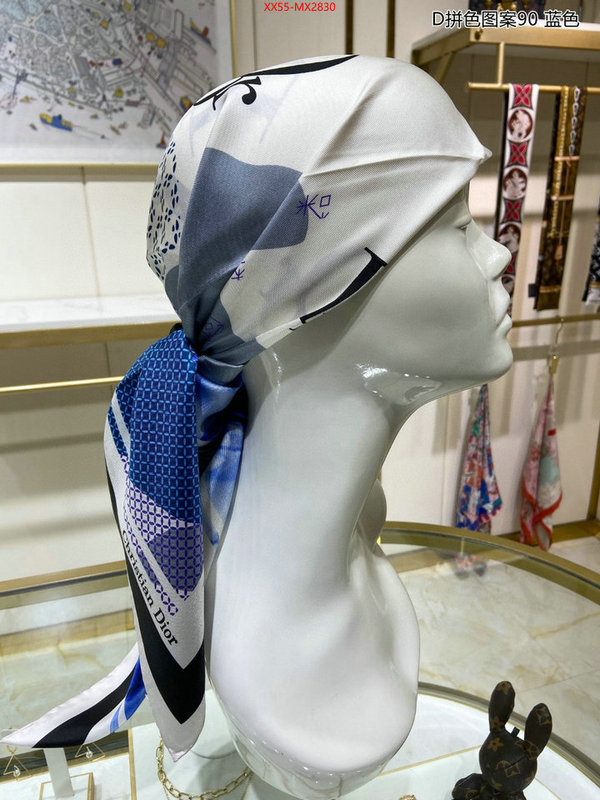 Scarf-Dior designer fashion replica ID: MX2830 $: 55USD