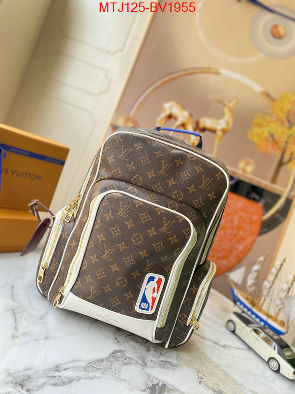 LV Bags(4A)-Backpack- top quality website ID: BV1955 $: 125USD,