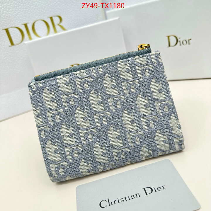 Dior Bags(4A)-Wallet- replicas buy special ID: TX1180 $: 49USD,