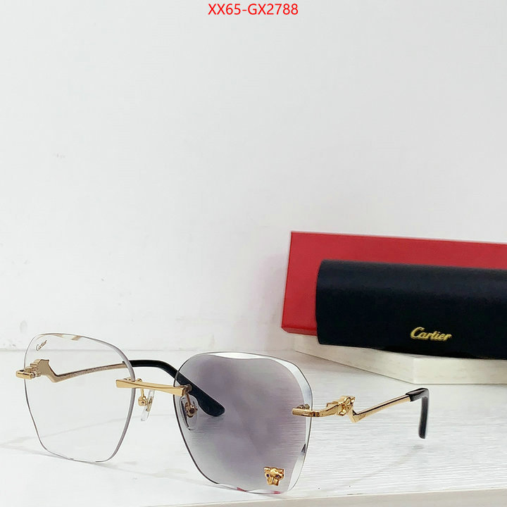 Glasses-Cartier fake ID: GX2788 $: 65USD