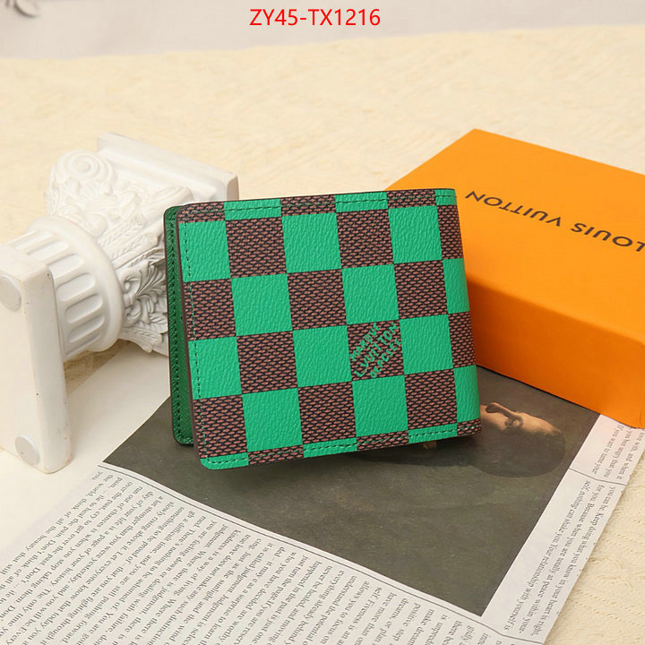 LV Bags(4A)-Wallet buy replica ID: TX1216 $: 45USD,