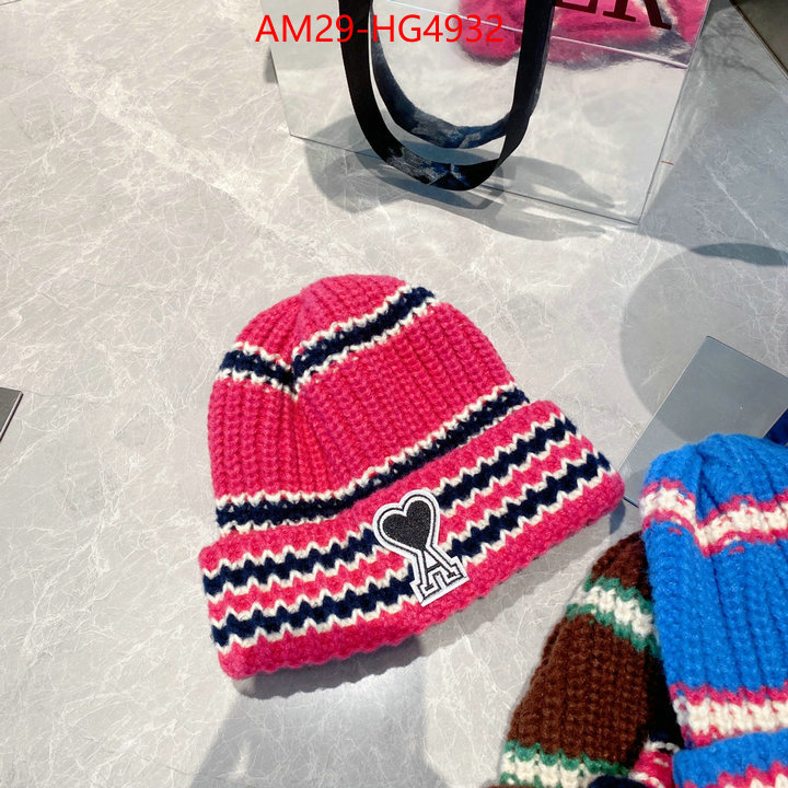 Clothing-AMI brand designer replica ID: HG4932 $: 29USD