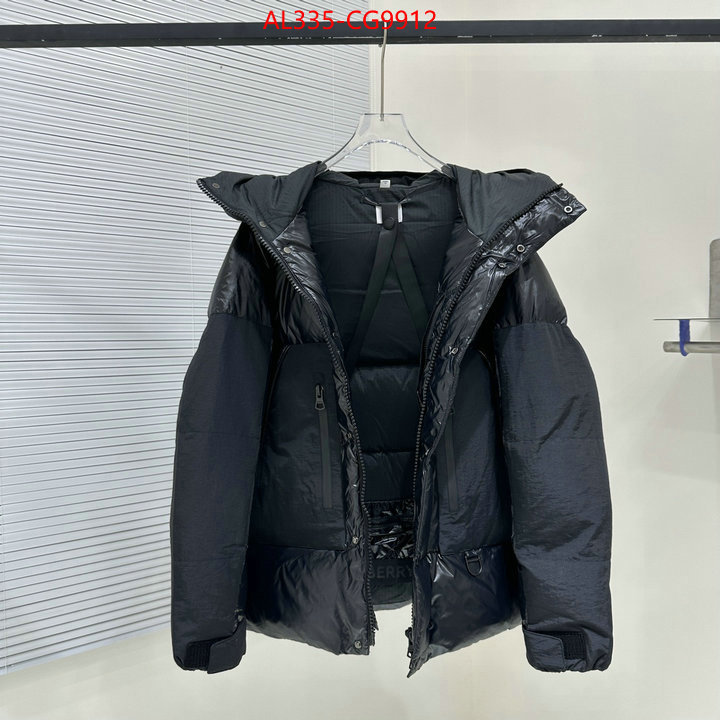 Down jacket Men-Burberry 7 star quality designer replica ID: CG9912 $: 335USD