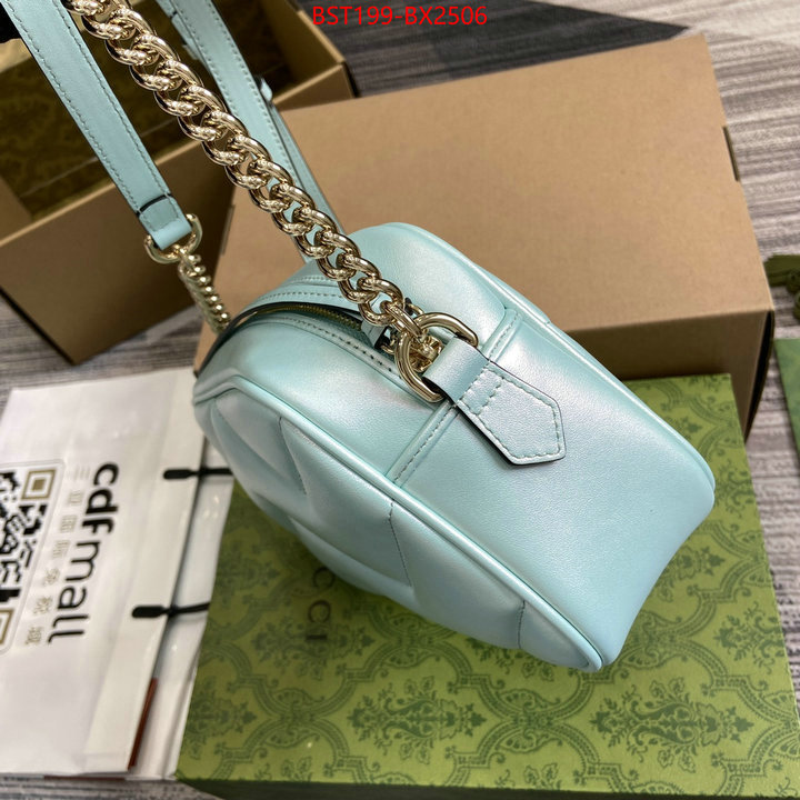 Gucci Bags(TOP)-Marmont best luxury replica ID: BX2506 $: 199USD,