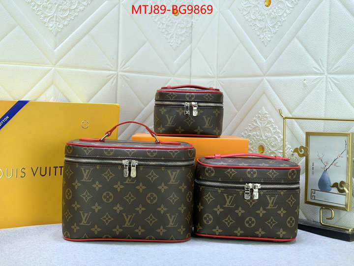 LV Bags(4A)-Vanity Bag- 7 star collection ID: BG9869