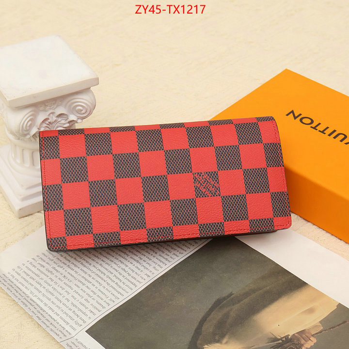 LV Bags(4A)-Wallet replica aaaaa designer ID: TX1217 $: 45USD,