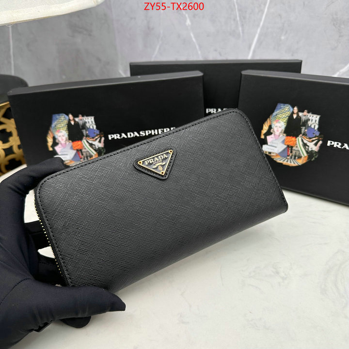 Prada Bags (4A)-Wallet where can i buy ID: TX2600 $: 55USD,