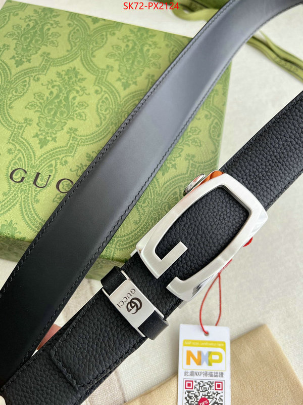 Belts-Gucci replica designer ID: PX2124 $: 72USD