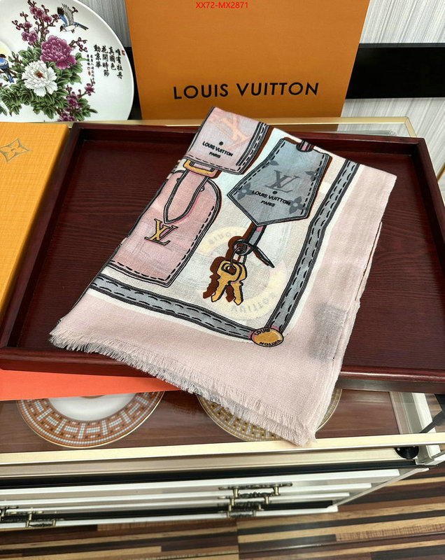 Scarf-LV luxury 7 star replica ID: MX2871 $: 72USD