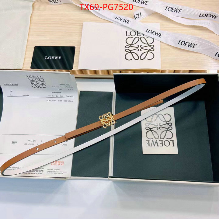 Belts-Loewe what 1:1 replica ID: PG7520 $: 69USD