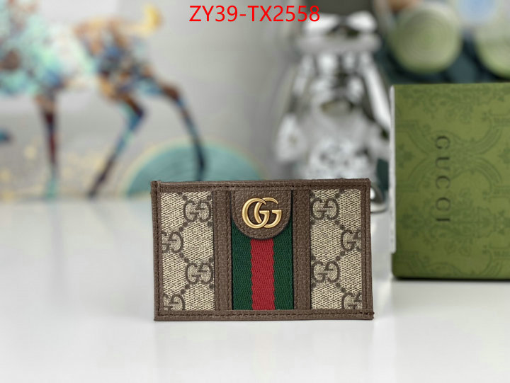 Gucci Bags(4A)-Wallet- replica 2023 perfect luxury ID: TX2558 $: 39USD,