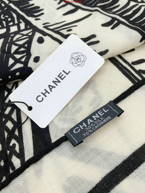 Scarf-Chanel fashion ID: MX2820 $: 75USD