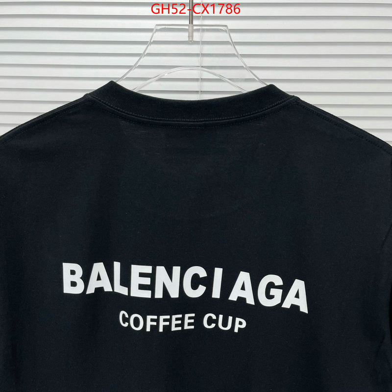 Clothing-Balenciaga shop designer replica ID: CX1786 $: 52USD