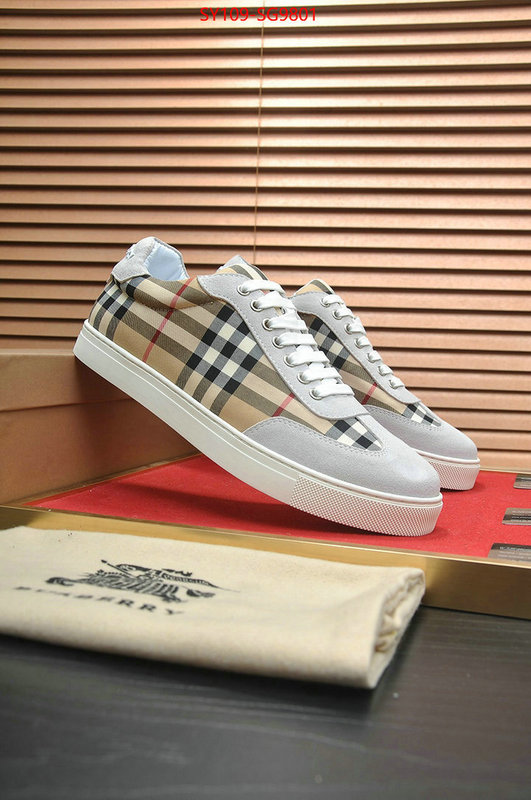 Men Shoes-Burberry top quality replica ID: SG9801 $: 109USD