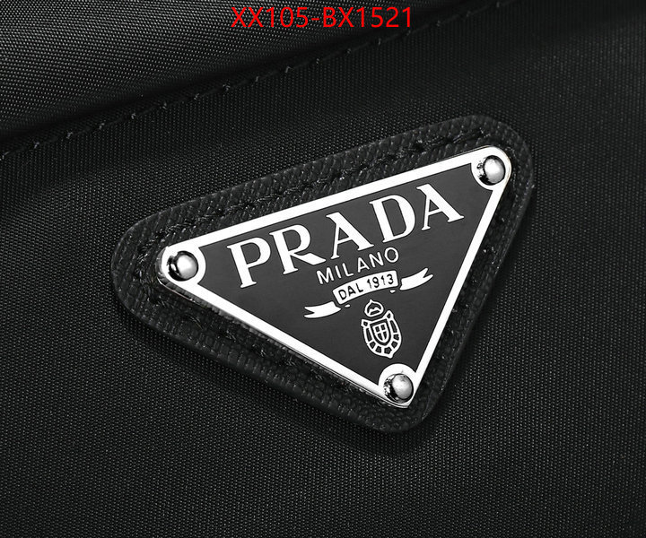 Prada Bags (4A)-Diagonal- 7 star replica ID: BX1521 $: 105USD,