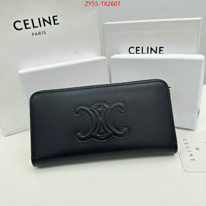 CELINE Bags(4A)-Wallet what is a 1:1 replica ID: TX2607 $: 55USD,