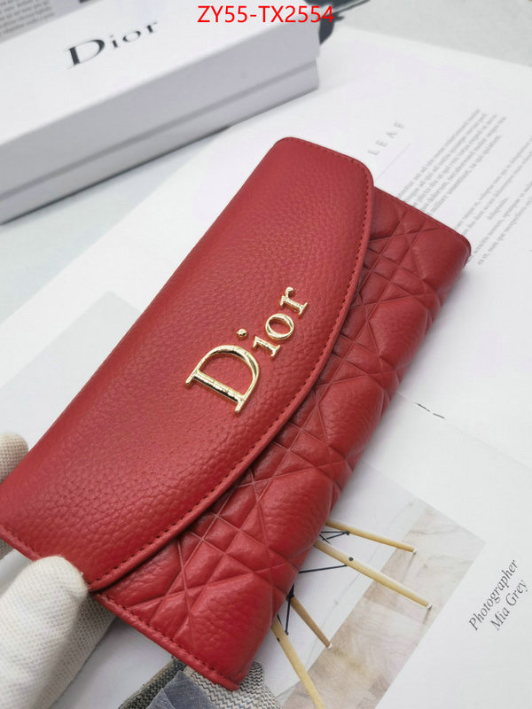 Dior Bags(4A)-Wallet- aaaaa customize ID: TX2554 $: 55USD,