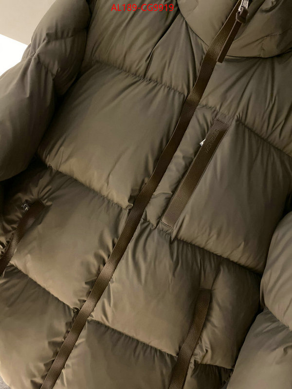 Down jacket Women-Moncler replcia cheap from china ID: CG9919 $: 189USD