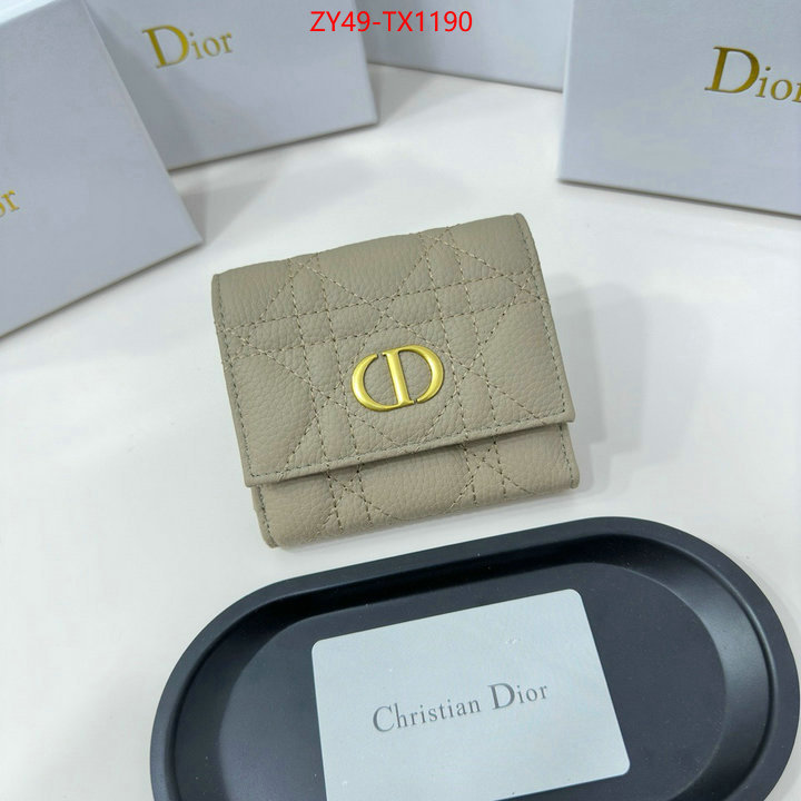 Dior Bags(4A)-Wallet- online from china designer ID: TX1190 $: 49USD,