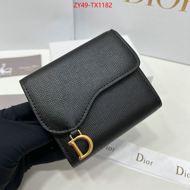 Dior Bags(4A)-Wallet- high quality 1:1 replica ID: TX1182 $: 49USD,