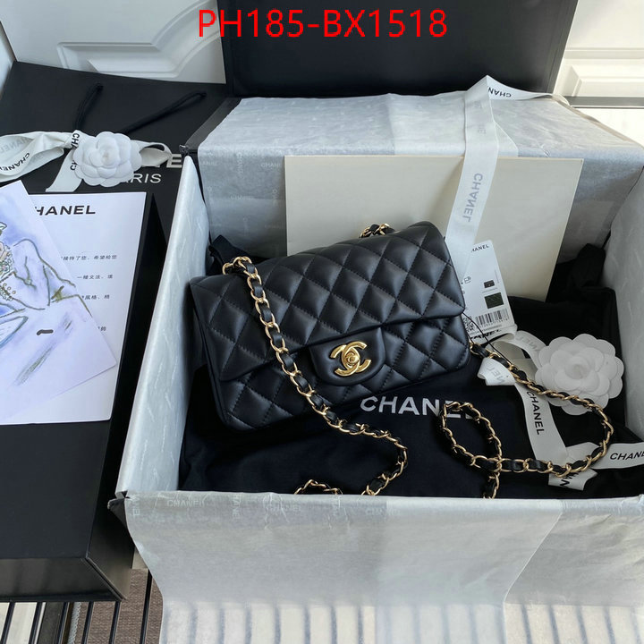 Chanel Bags(TOP)-Diagonal- outlet 1:1 replica ID: BX1518 $: 185USD,