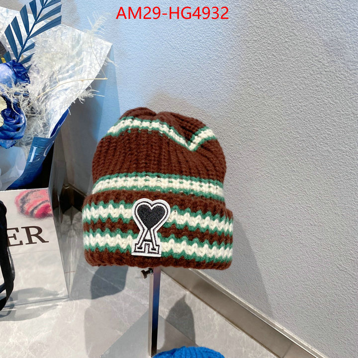 Clothing-AMI brand designer replica ID: HG4932 $: 29USD