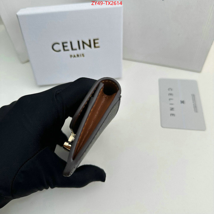 CELINE Bags(4A)-Wallet top fake designer ID: TX2614 $: 49USD,