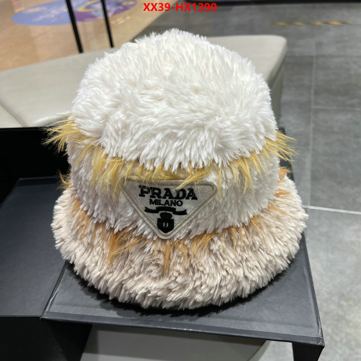 Cap (Hat)-Prada luxury fashion replica designers ID: HX1390 $: 39USD