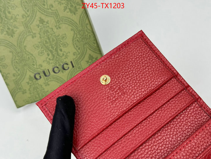 Gucci Bags(4A)-Wallet- high quality perfect ID: TX1203 $: 45USD,