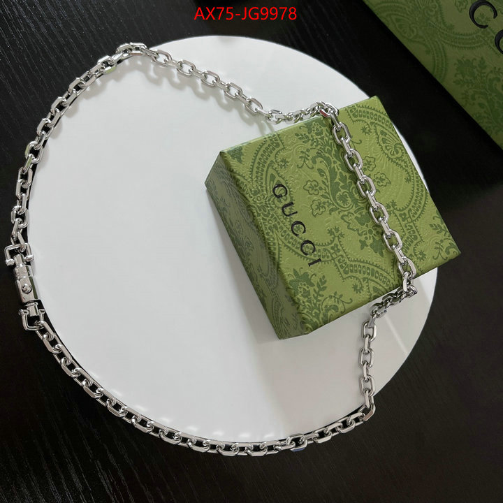 Jewelry-Gucci what is aaaaa quality ID: JG9978 $: 75USD