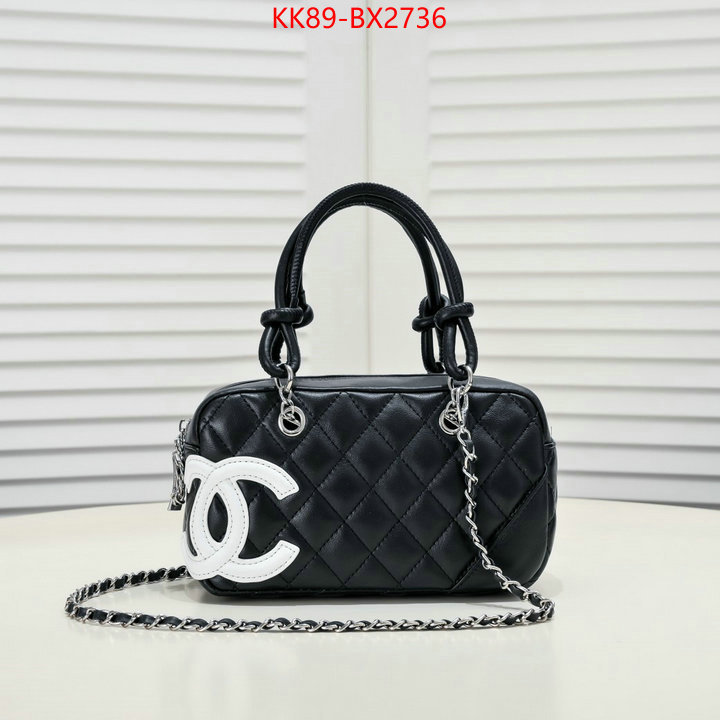 Chanel Bags(4A)-Diagonal- we provide top cheap aaaaa ID: BX2736 $: 89USD,