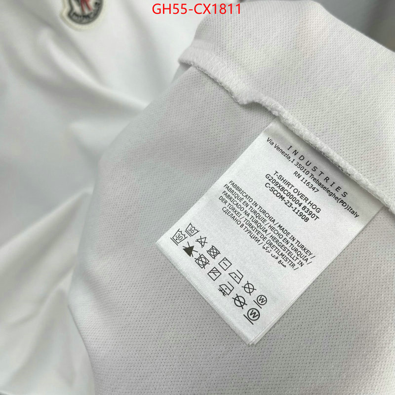 Clothing-Moncler where to buy high quality ID: CX1811 $: 55USD