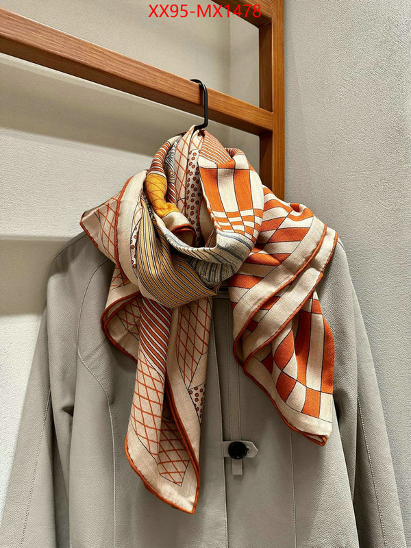 Scarf-Hermes aaaaa+ replica ID: MX1478 $: 95USD