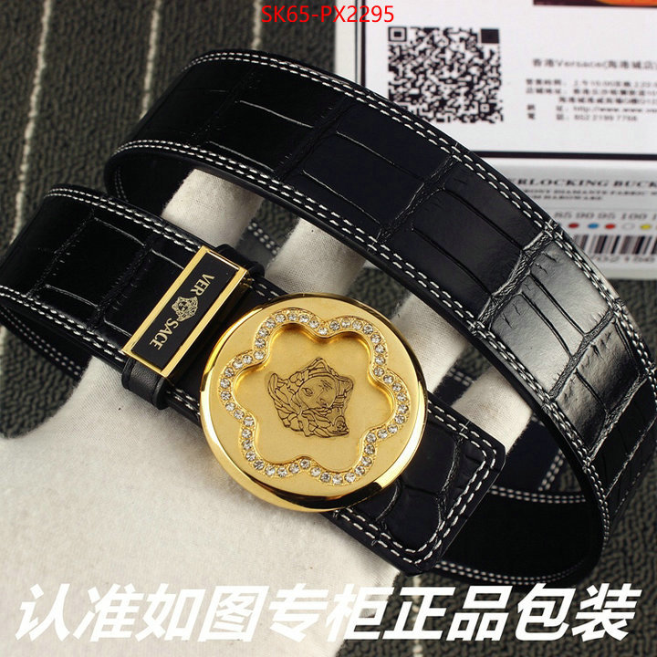 Belts-Versace can you buy knockoff ID: PX2295 $: 65USD