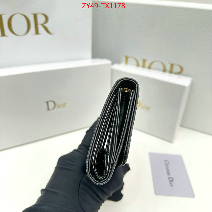 Dior Bags(4A)-Wallet- where to buy replicas ID: TX1178 $: 49USD,