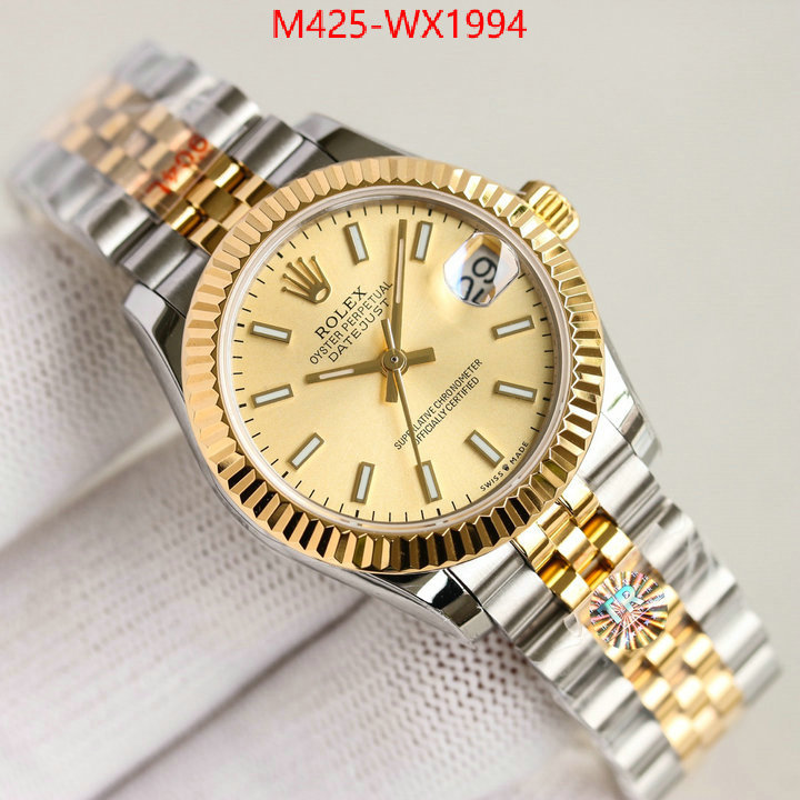 Watch(TOP)-Rolex mirror quality ID: WX1994 $: 425USD