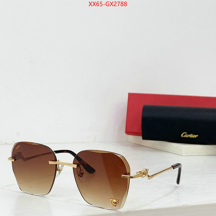 Glasses-Cartier fake ID: GX2788 $: 65USD