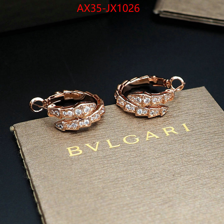 Jewelry-Bvlgari replica aaaaa designer ID: JX1026 $: 35USD