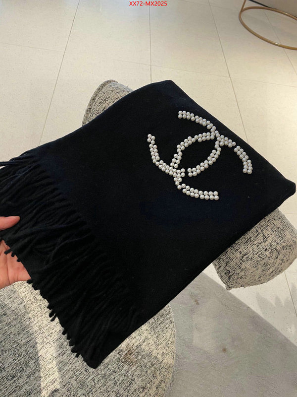 Scarf-Chanel top quality designer replica ID: MX2025 $: 72USD