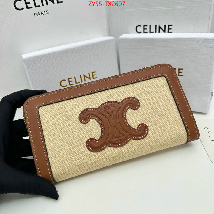 CELINE Bags(4A)-Wallet what is a 1:1 replica ID: TX2607 $: 55USD,