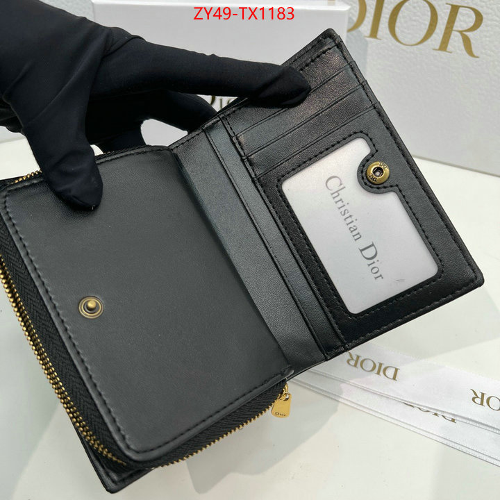 Dior Bags(4A)-Wallet- best quality designer ID: TX1183 $: 49USD,