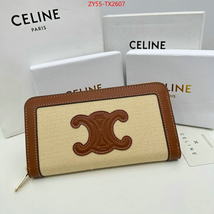 CELINE Bags(4A)-Wallet what is a 1:1 replica ID: TX2607 $: 55USD,