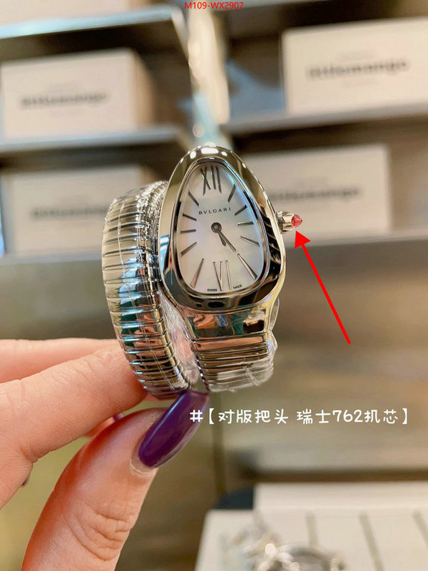 Watch(4A)-Bvlgari fake ID: WX2907 $: 109USD